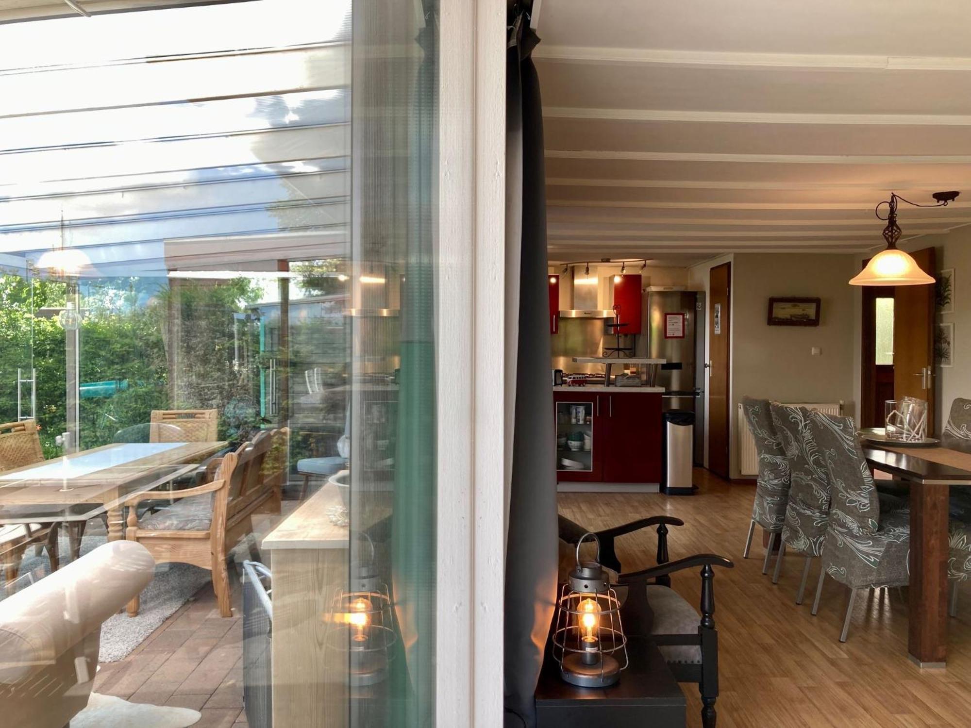 4 Pers Holiday Home Hilla With Winter Garden In Front Of The Dike Directly On The Lauwersmeer Anjum Exterior photo