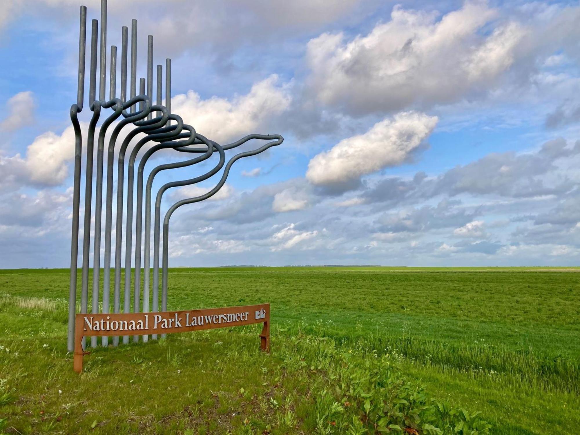 4 Pers Holiday Home Hilla With Winter Garden In Front Of The Dike Directly On The Lauwersmeer Anjum Exterior photo