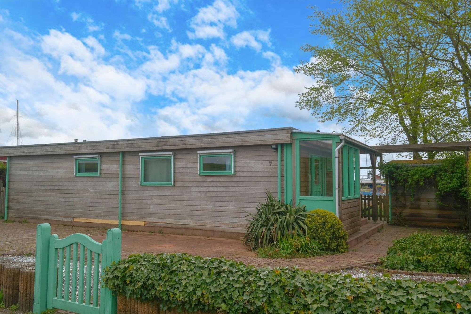 4 Pers Holiday Home Hilla With Winter Garden In Front Of The Dike Directly On The Lauwersmeer Anjum Exterior photo
