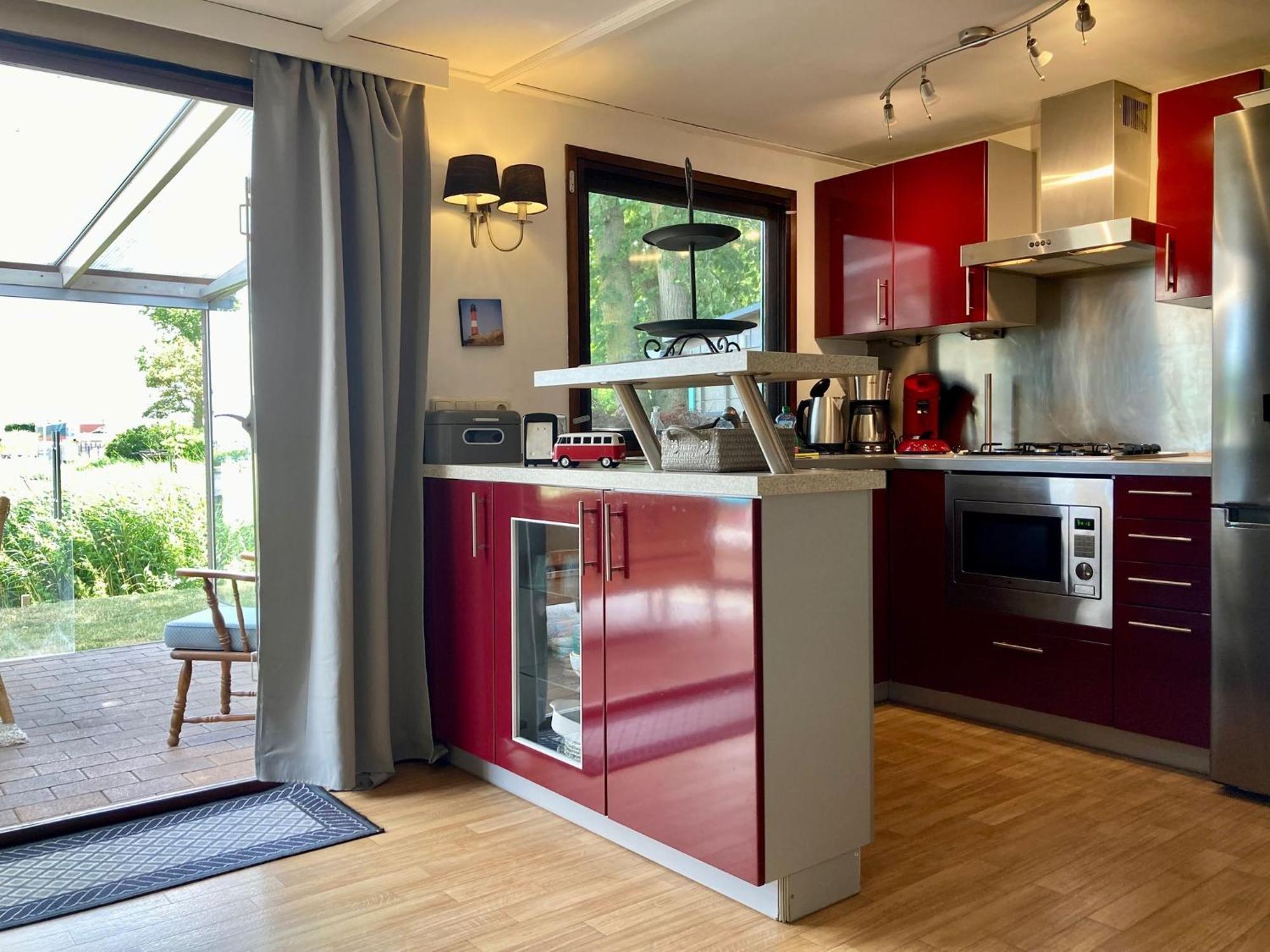 4 Pers Holiday Home Hilla With Winter Garden In Front Of The Dike Directly On The Lauwersmeer Anjum Exterior photo